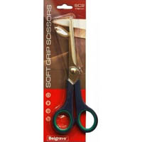 belgrave sc2 soft grip scissors 178mm blue