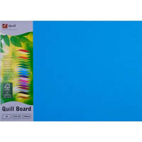 quill board 210gsm a3 marine blue pack 25