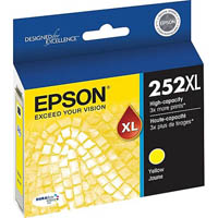 epson 252xl ink cartridge high yield yellow