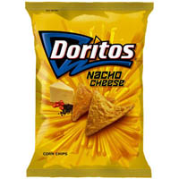 doritos corn chips nacho cheese 170g