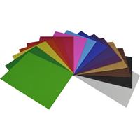 rainbow corrugated board 2 side 250 x 350mm assorted pack 25