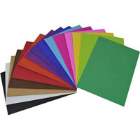 rainbow corrugated board 2 side 500 x 700mm assorted pack 15