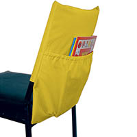 educational colours chair bag yellow