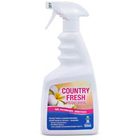 clean plus country fresh air freshener 750ml frangipani carton 12