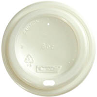 capri coolwave cup lid 8oz white pack 100
