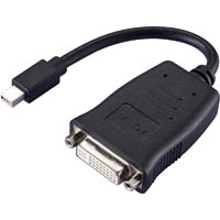 comsol mini displayport male to dvi-d single link female adapter active 200mm