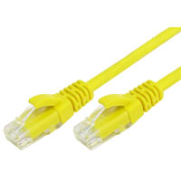 comsol rj45 patch cable cat6 3m yellow