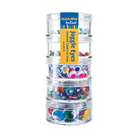 zart joggle eyes coloured assorted pack 450