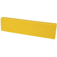zart plasticine block 500g yellow