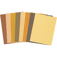zart skin tone craft paper assorted pack 48