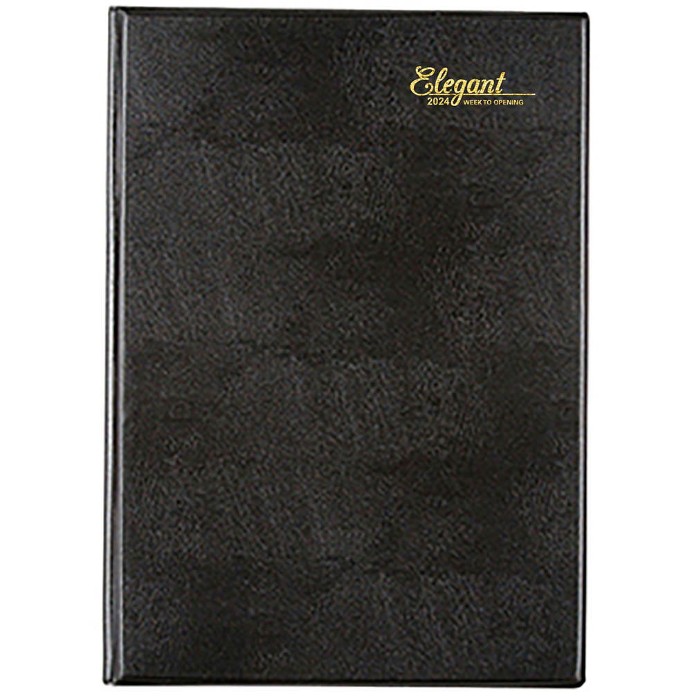 CUMBERLAND 47EPBK ELEGANT APPOINTMENT DIARY WEEK TO VIEW A4 BLACK |  | 7007875i