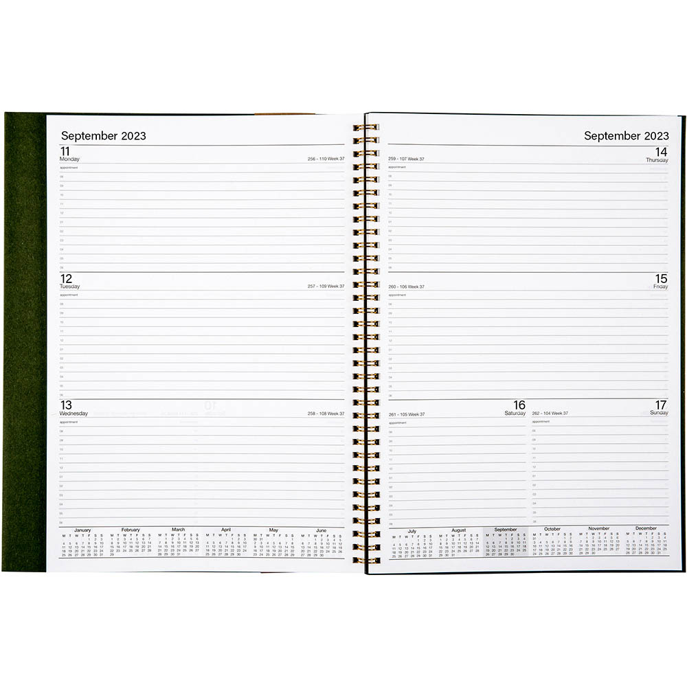 EARTHCARE 47SEC DIARY WEEK TO VIEW A4 |  | 7004755i
