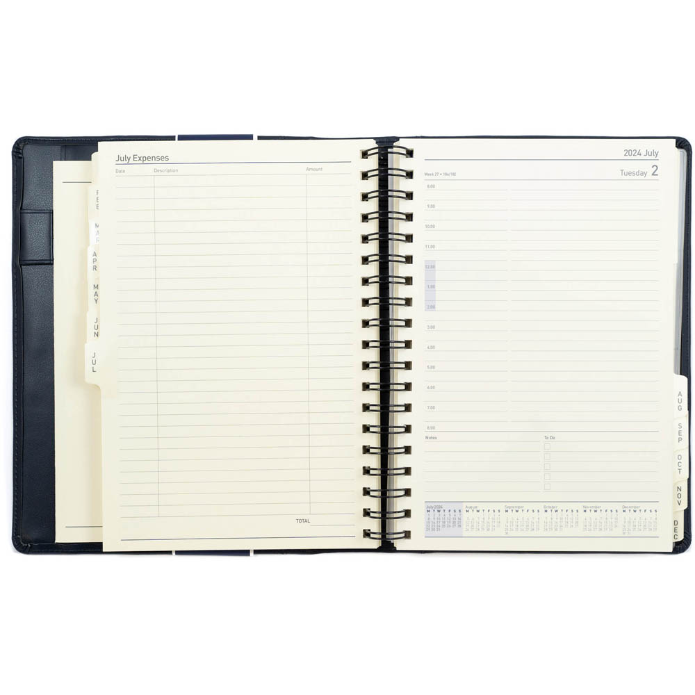 DEBDEN ELITE EXECUTIVE 1100.U99 DIARY DAY TO PAGE 246 X 164MM BLACK |  | 7004573