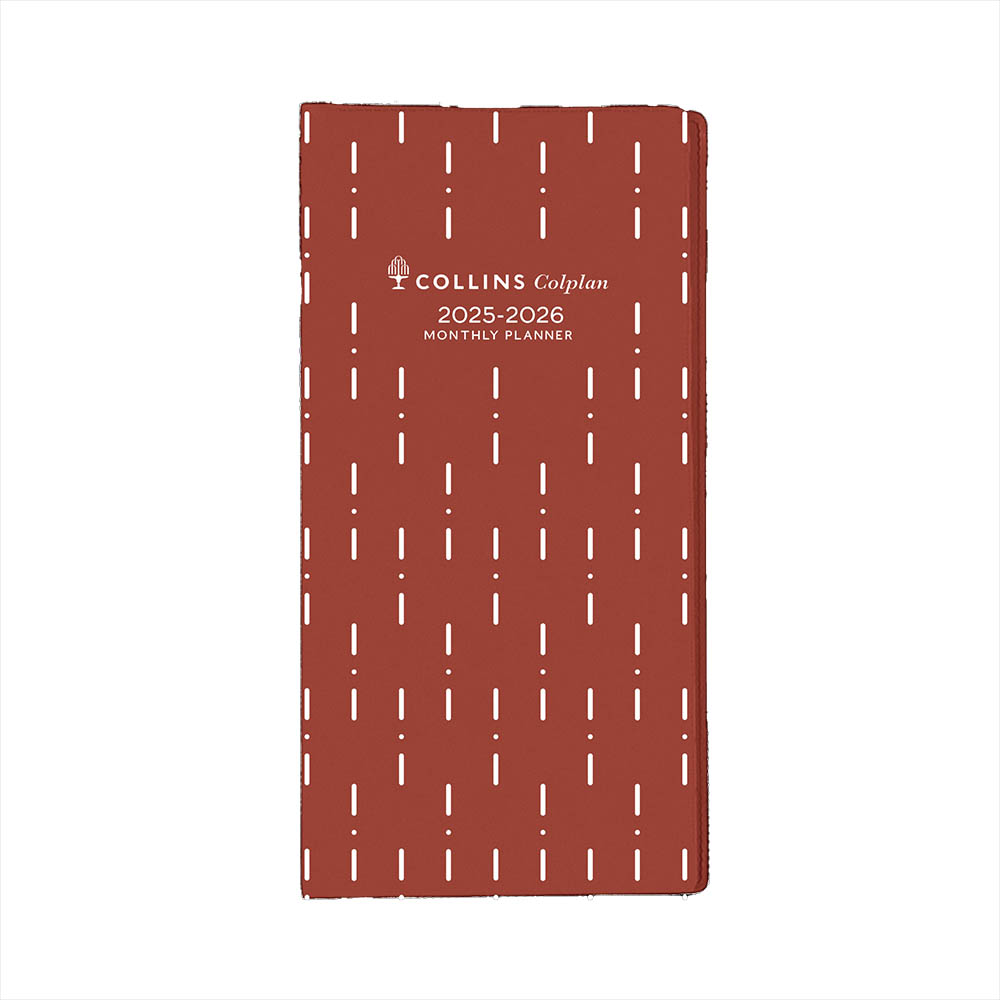 COLLINS COLPLAN 11W.V15 EARLY EDITION PLANNER DIARY 2 YEAR MONTH TO VIEW B6/7 RED |  | 7109733
