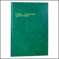 collins 61 series analysis book 11 money column 84 leaf a4 green