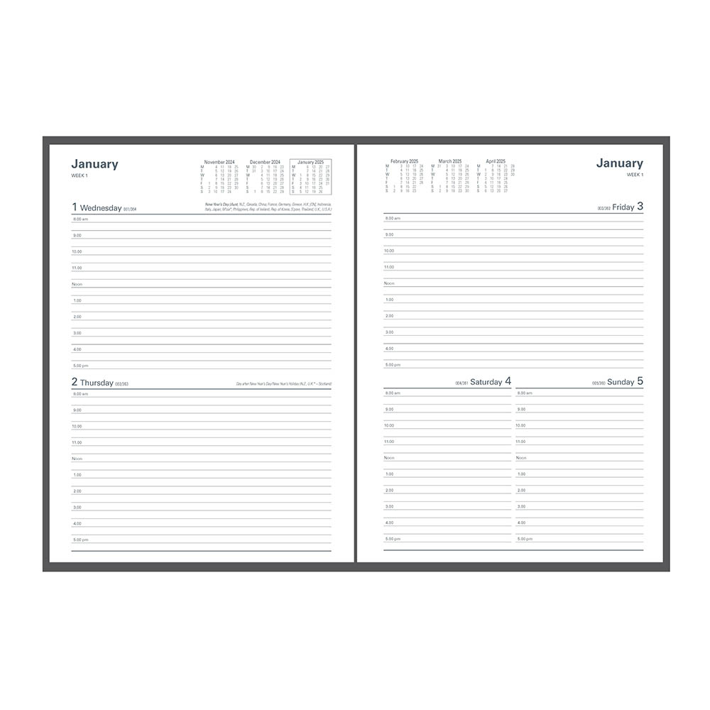 COLLINS KINGSGROVE 241.P59 DIARY 2 DAY TO PAGE A4 BLUE |  | 7009066i