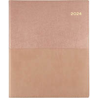 collins vanessa 325.v49 diary week to view quarto rose gold