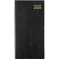 debden kyoto slim 3601.p99 diary week to view b6/7 black