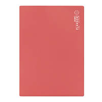 upward planner a4 month to view red