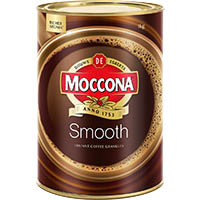 moccona smooth instant coffee 1kg can