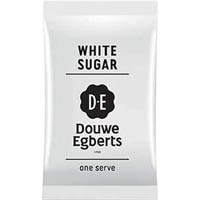 douwe egberts white sugar single serve sachet 3g carton 2000