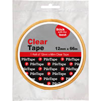 pilotape premium stationery tape 12 x 66m
