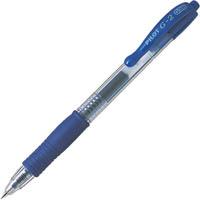 pilot g2 retractable gel ink pen 0.38mm blue box 12