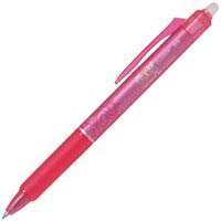 pilot frixion clicker retractable erasable gel ink pen 0.5mm pink