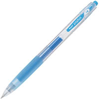 pilot pop'lol retractable gel ink pen 0.7mm light blue box 12