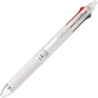 pilot frixion 3-in-1 retractable erasable gel ink pen 0.5mm pure white barrel