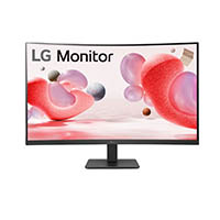 lg full hd curved monitor 31.5 inches black