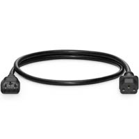 cyberpower ups power cable iec-c13 female to iec-c14 male 2m black