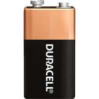 duracell coppertop alkaline 9v battery