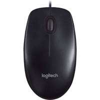 logitech m90 usb optical mouse black