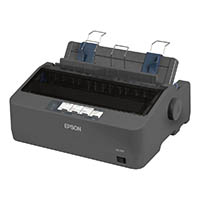 epson lq350 dot matrix printer 24 pin black