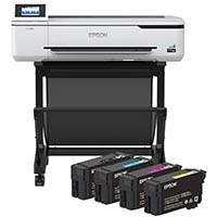epson surecolor t3160 large format printer and e40s ink cartridge combo