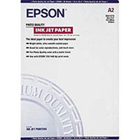 epson s041079 glossy photo paper 102gsm a2 white pack 30