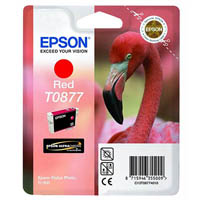 epson t0877 ink cartridge red