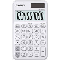 casio sl-310uc handheld calculator 10 digit white