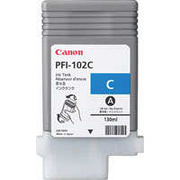 canon pfi102c ink cartridge cyan