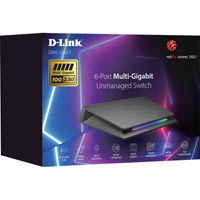 d-link dms-106xt 6-port 2.5g gaming and media switch
