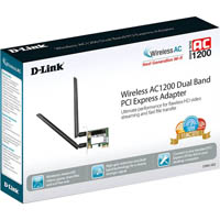 d-link dwa-582 wireless ac1200 dual band pcie desktop adapter