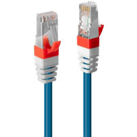 lindy 45376 network cable cat.6a s/ftp lszh gigabit 3m blue