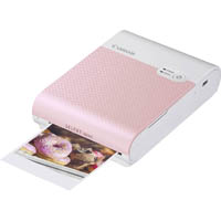 canon qx10 selphy square portable photo printer pink