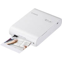 canon qx10 selphy square portable photo printer white