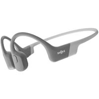 shokz openrun wireless bluetooth bone conduction headphones grey