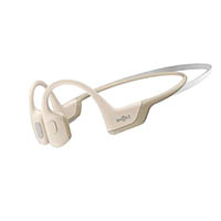 shokz openrun pro mini bone conduction headphones beige