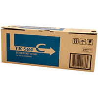 kyocera tk584c toner cartridge cyan