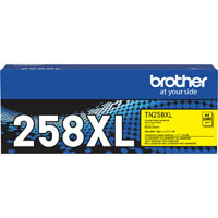 brother tn258xly toner cartridge high yield yellow
