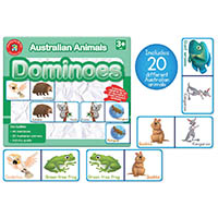 learning can be fun australian animal dominoes